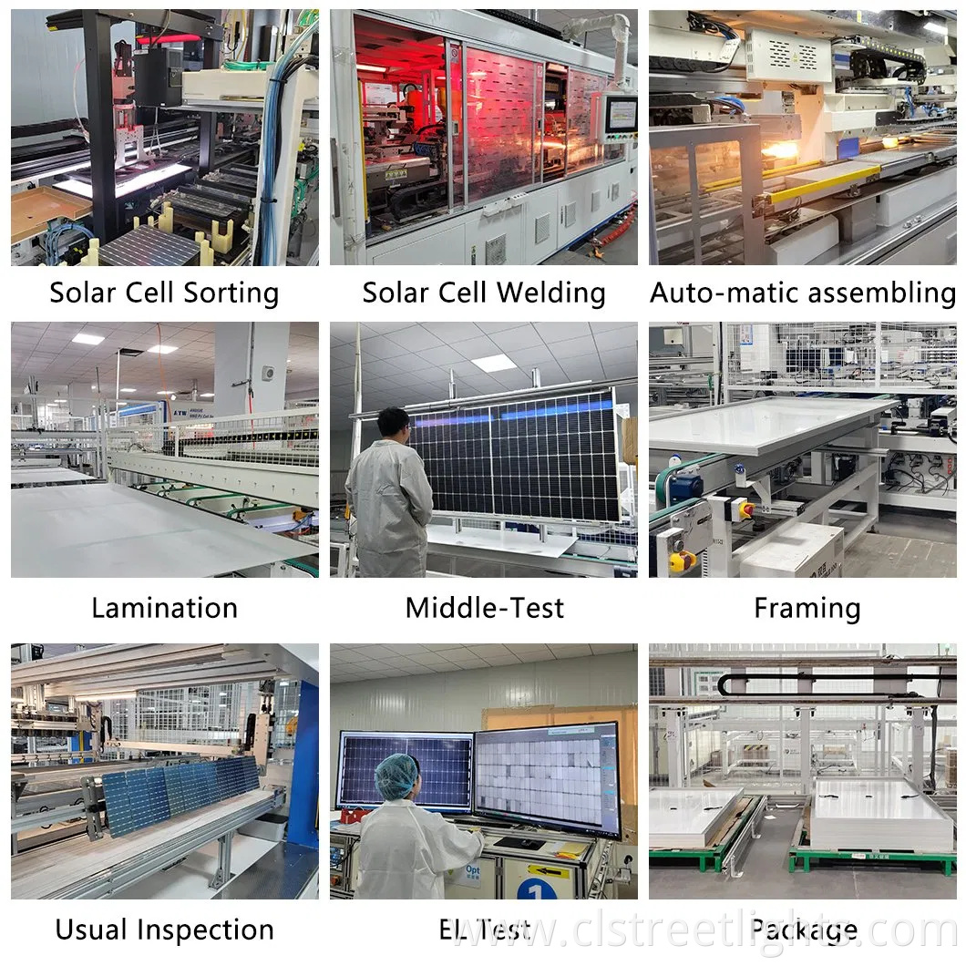 550W Ja Half Cell High Efficiency Mono PV Module Solar Panel for Home Solar Energy System